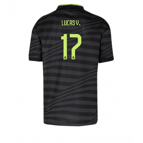 Fotbalové Dres Real Madrid Lucas Vazquez #17 Alternativní 2022-23 Krátký Rukáv